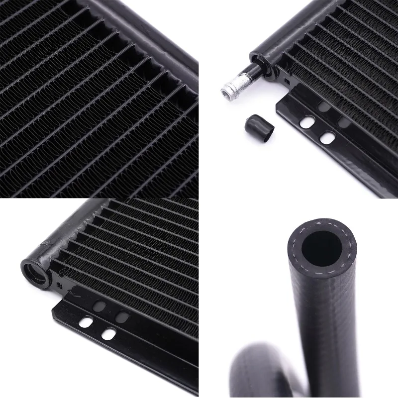 Automotive transmission radiator 678 fast aluminum warping plate cooler universal