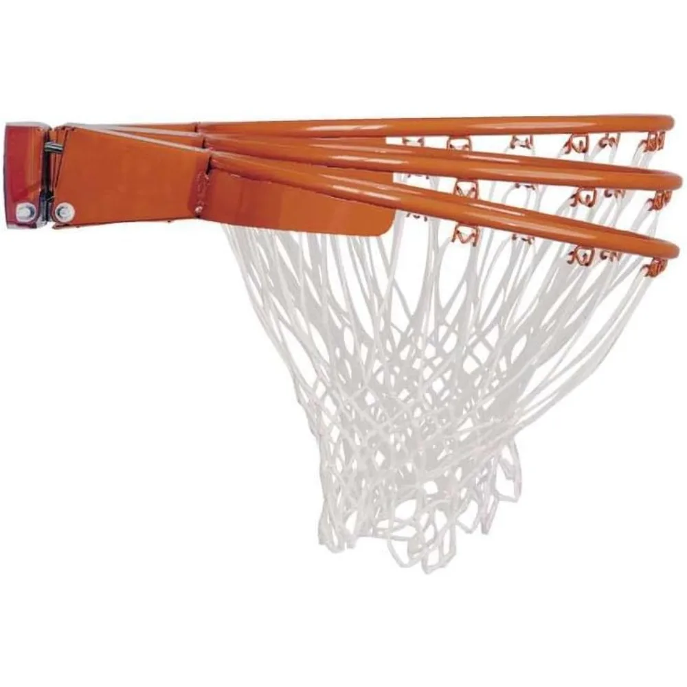 Aro de basquete profissional de 18 polegadas com ação com mola - Construção de aço durável para quadros ao ar livre