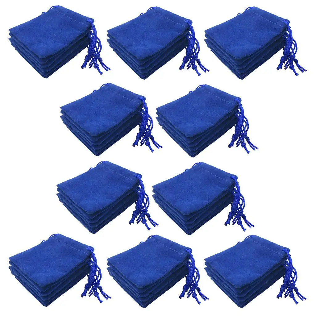 Velvet Storage Bag Small Jewelry Drawstring Pouch Jewelry Organizer Bag for Packing Xmas and Wedding Gifts
