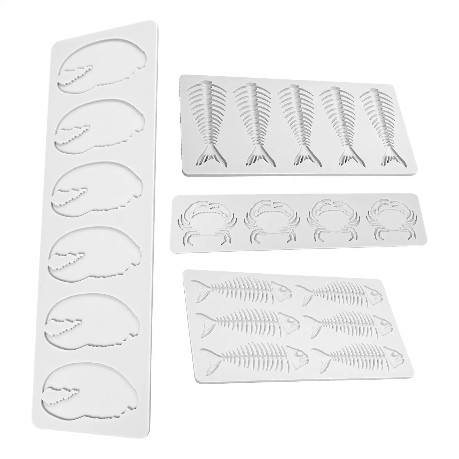 Fish Bone Lace Mold Sugar Craft Decorating Tool Silicone Mould For Cake Chocolate Fondant B iscuit Clay DIY Pastry Decoration