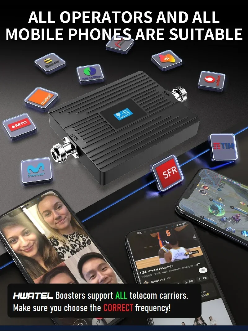 المكسيك كولومبيا بيرو 700 850 1700 1900 2600 AWS PCS B25 B2 B66 B4 B5 B7 B28 المحمول الخلوية مكبر صوت أحادي 4G مكرر