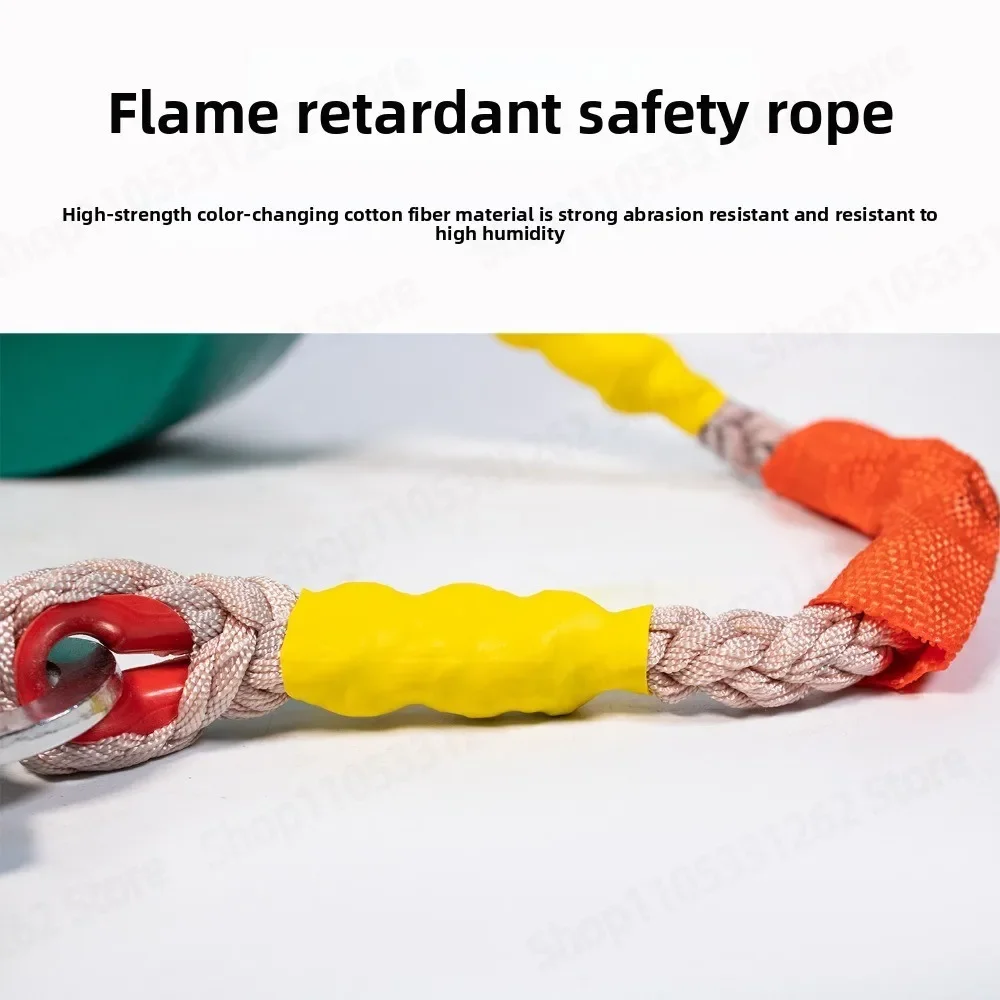 Industrial Speed Differential Fall Arrester Self Locking Device 150kg 300kg for High Altitude Safety