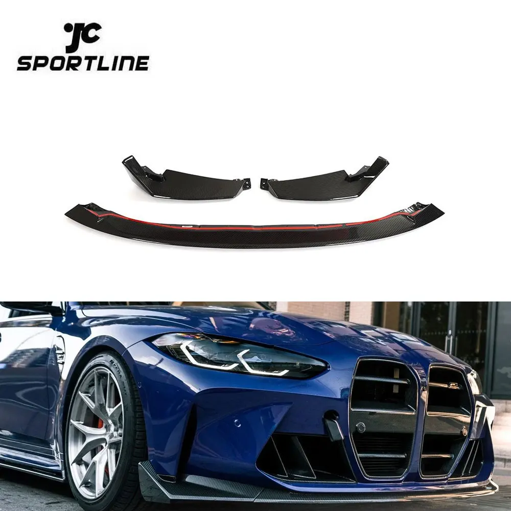 

Dry Carbon Fiber M3 G80 CSL Car Front Splitter Lip for BMW G83 G82 M4 2021-2023