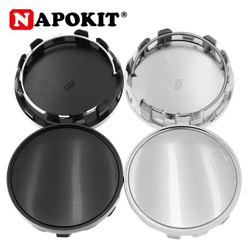 4PCS/lot ABS Universal 59mm Car Discs Wheel Center Rim Hub Caps Stylish Replacement Dust Cover Hub Cover