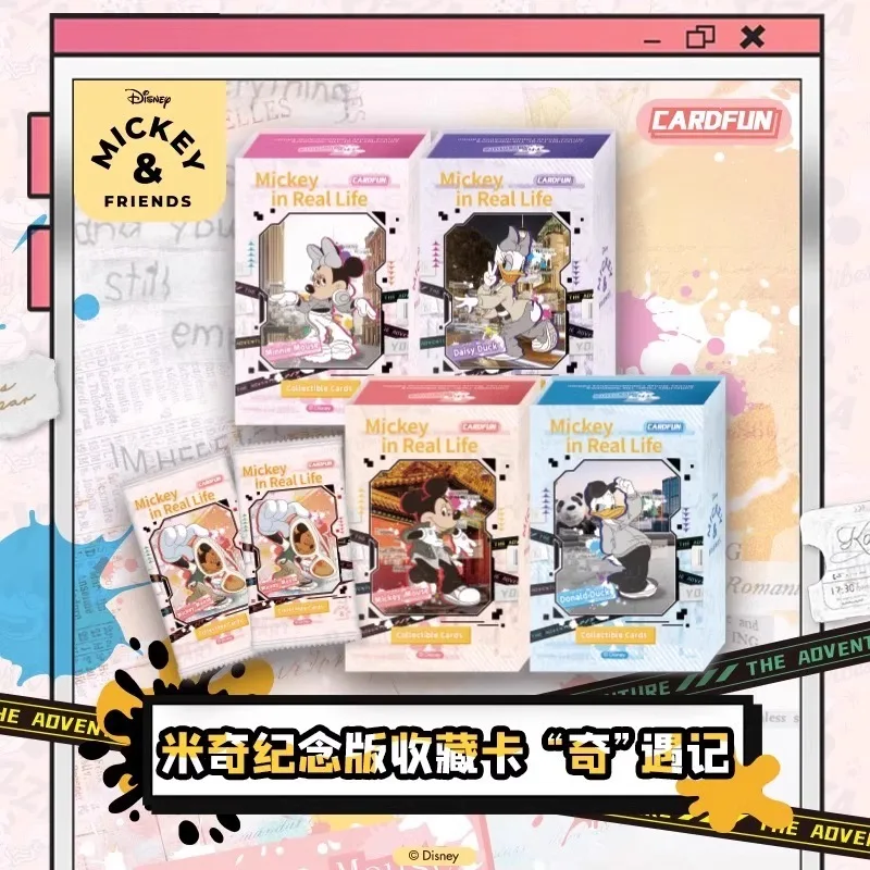 

Card.Fun Disney Mickey Mouse Commemorative Edition Collectible Cards Mickey's Adventures in Wonderland Minnie Periphery Card