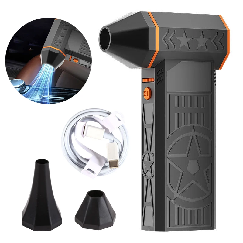 

Electric Air Duster-160000RPM Super Power Cordless Air Duster, Rechargeable Brushless Motor Durable Blower
