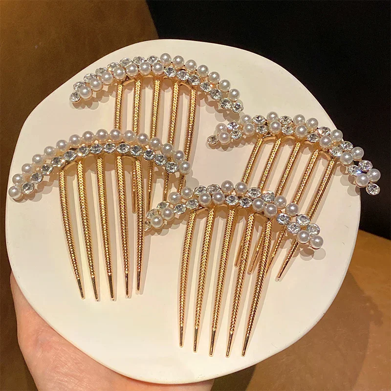 Простая-жемчужная-металлическая-вставка-для-волос-расческа-модная-расческа-для-волос-заколка-для-волос-подарок-на-день-матери-праздничный-подарок-аксессуары-для-волос
