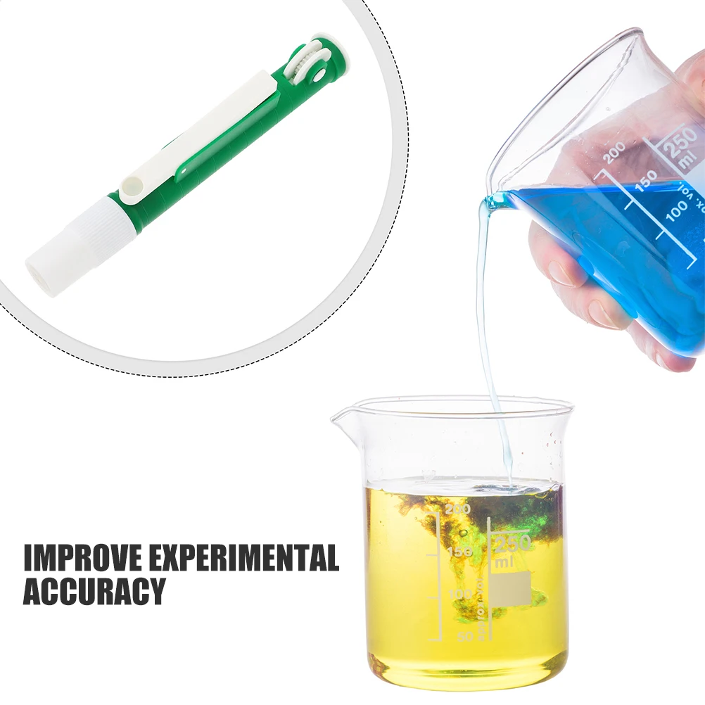 

3pcs Suction Pump Set Manual Scientific Pipette Pump For Laboratory School Use Color-Coded Plastic Labs Tool Pipette Filler