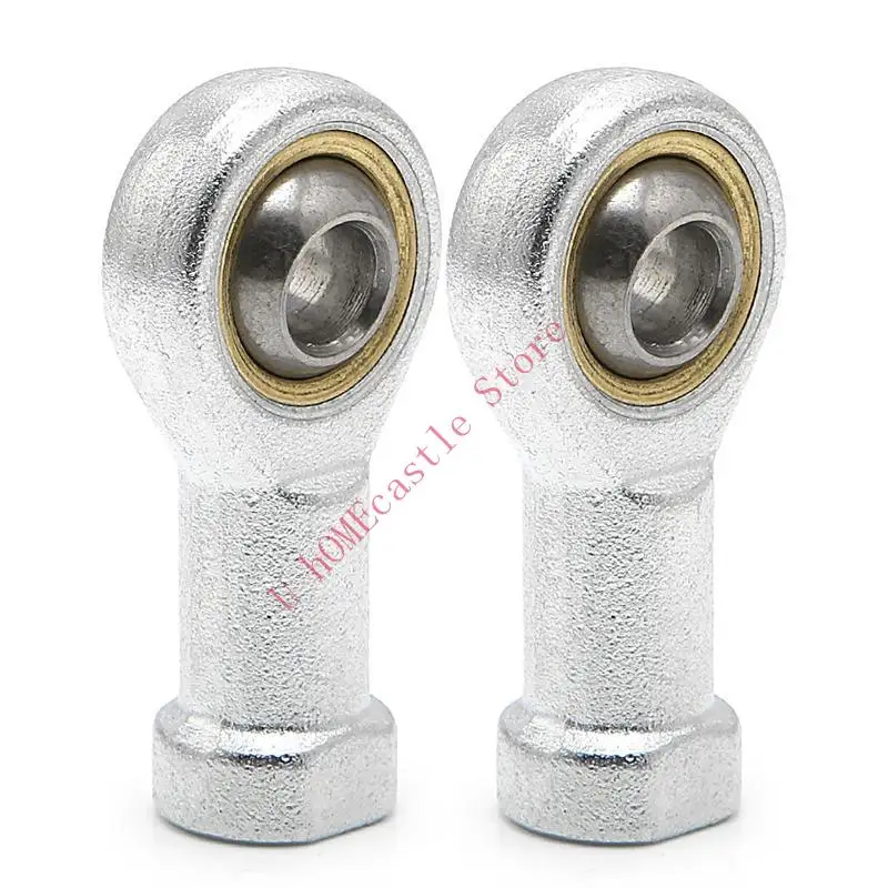 63HF 2 Pcs 8mm Internal Female Metric Thread Rod End Ball Joint Bearing SI8T/K PHSA8