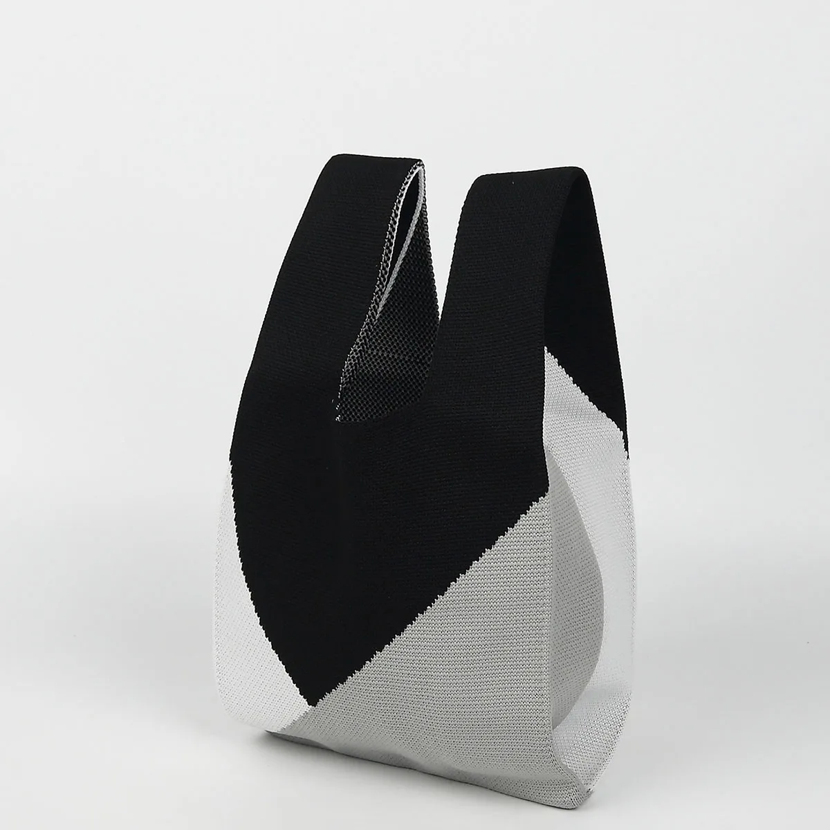 حقيبة محبوكة بثلاثة ألوان، حقيبة صدرية نسائية كاجوال، متعددة الاستخدامات لجميع المواسم، عطلة يومية، ملابس العمل، التسوق، التقاط الصور، التسوق، مفاتيح الهاتف المحمول، مستحضرات التجميل، زجاجة مياه للنظارات