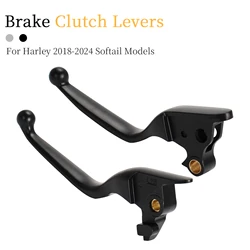 For Harley 2018-2024 Softail Models Breakout 114 FXBRS For Fat Boy FLFB Brake Pump Hydraulic Motorcycle Brake Clutch Levers
