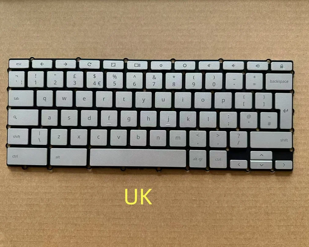 English/French/UK/Spanish/Latin Laptop Keyboard For Asus Chromebook Flip C434TA C425 C433TA C425TA With Backlight
