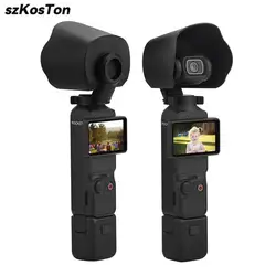 Camera Lens Sun Hood for DJI Osmo Pocket 3 Anti-Glare Lens Hood Sunshade Lens Protector Cap Cover Guard Camera Accessories