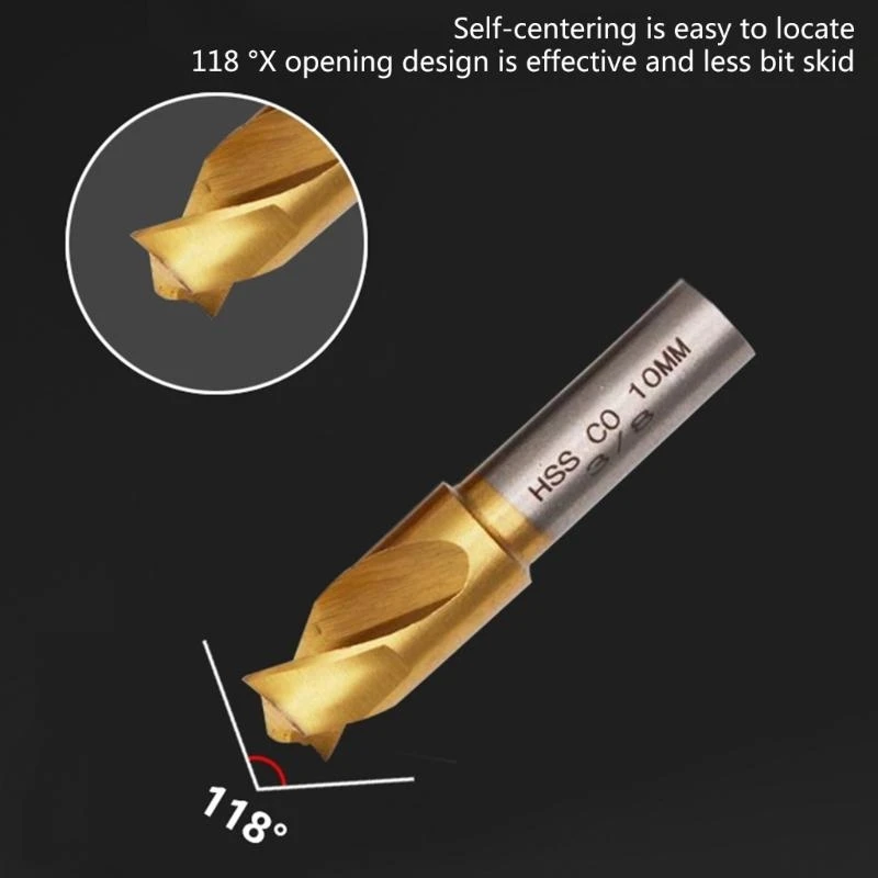 6.5mm 8mm 10mm Cobalt Drill Bit Set Smooth Drilling Bit with Coating