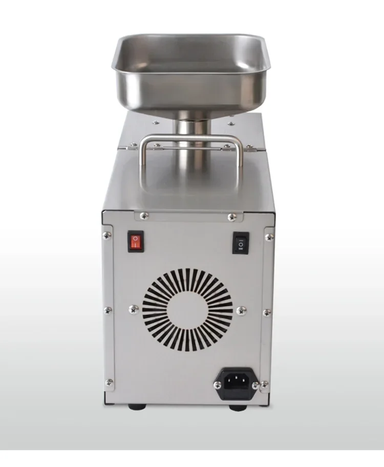 MX10 household oil press, intelligent stainless steel kitchen appliance, peanut oil and edible oil processing equipment