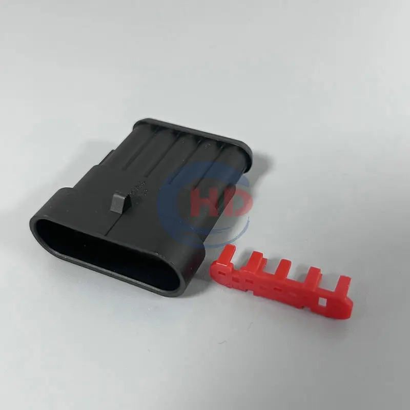 1-20 sets  5 pin Waterproof Accelerator Pedal Sensor Harness Plug 282107-1 282089-1