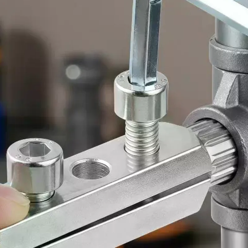 Broken Water Pipe Extractor Durable Steel Stripped Screw Faucet Angle Valve Remover for Long Term Home Repair Use