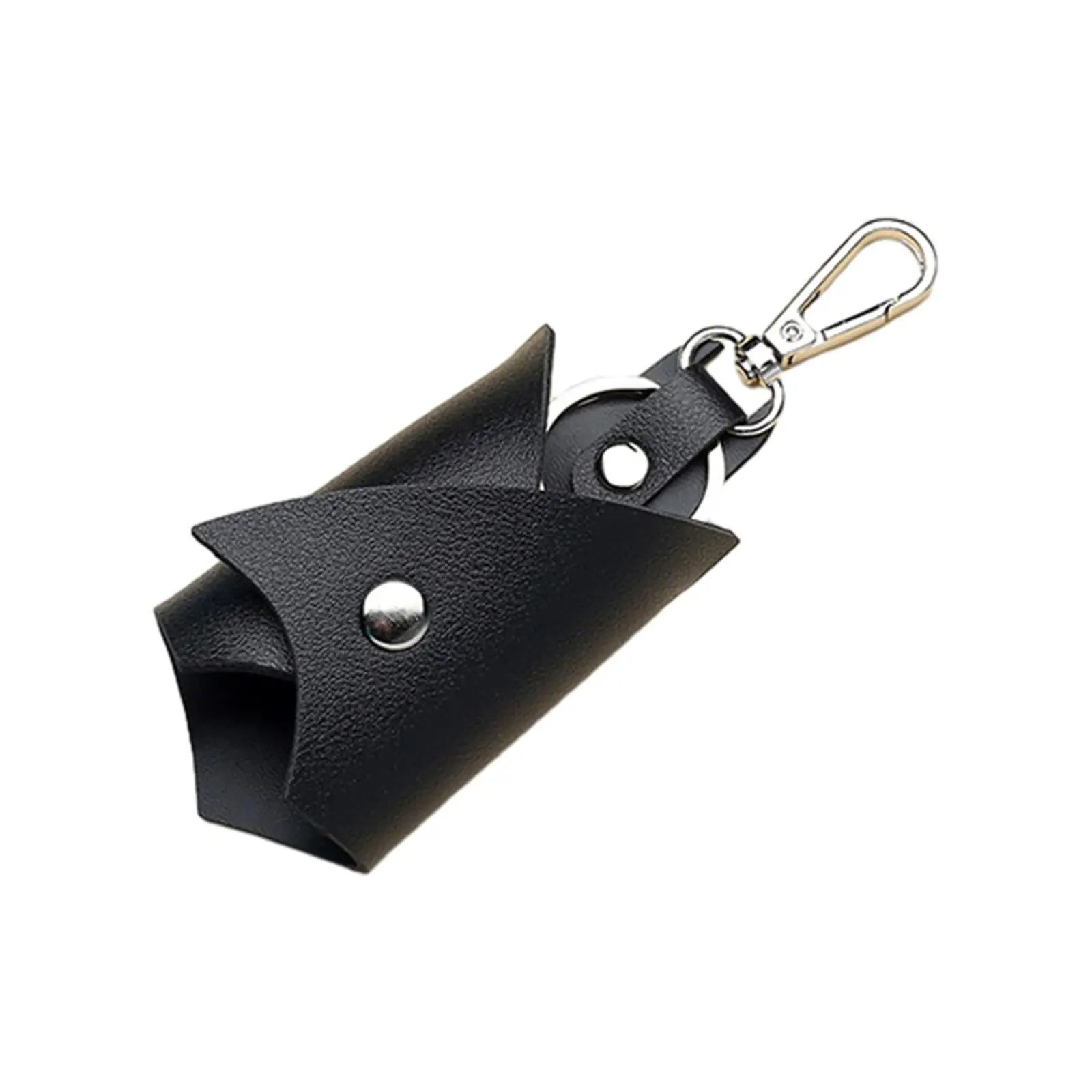 Car Key Case PU Leather Key Pouch Portable Large Capacity Car Key Cover Key Chain Bag for Purse Men Car Keys Women Girlfriend