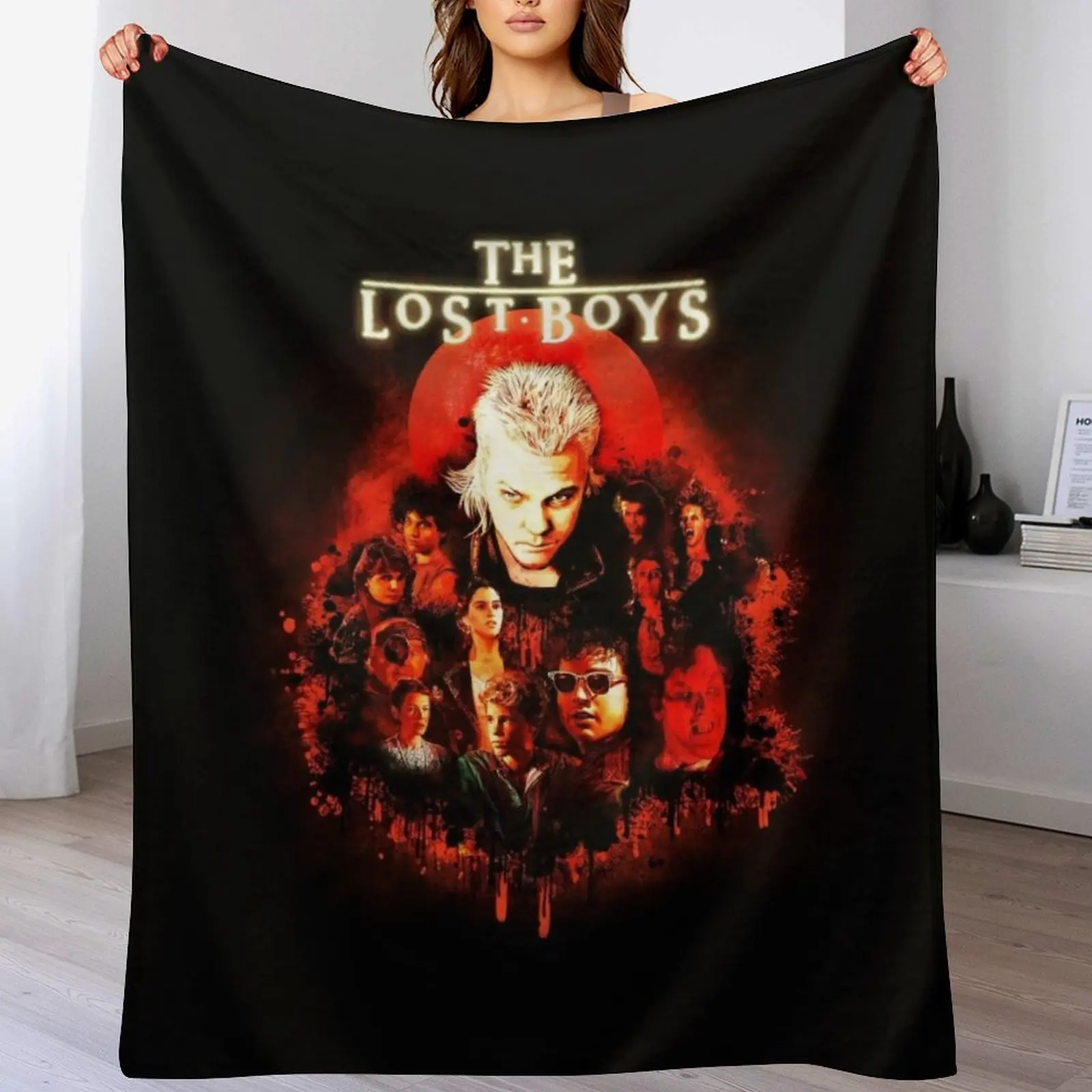 The Lost Boys Throw Blanket Faux Fur Soft Warm Blanket for Bed
