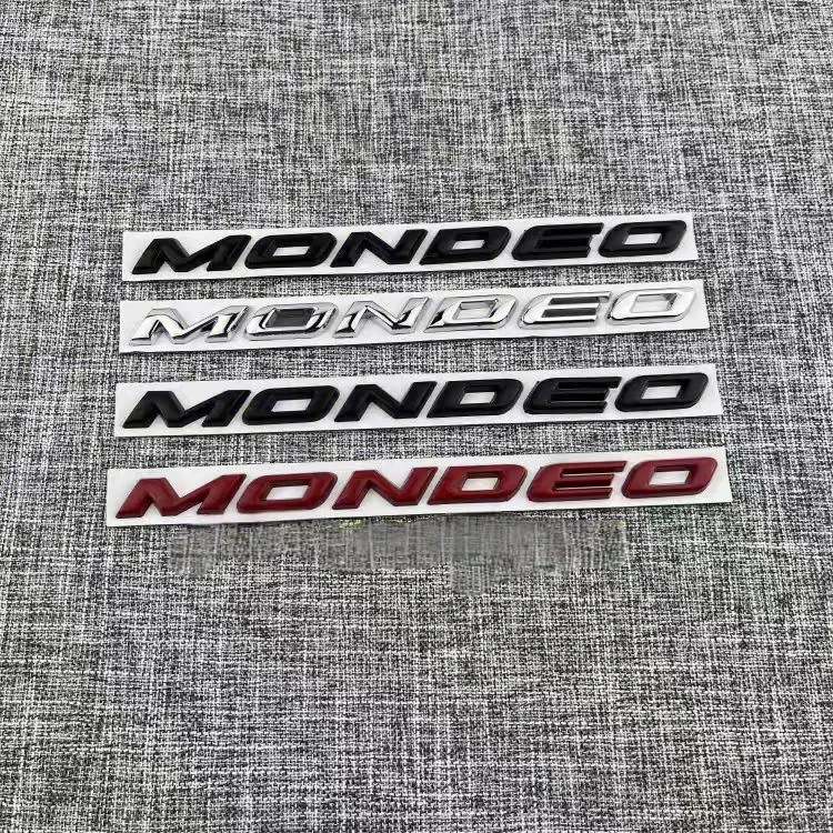 

1pcs Suitable for Ford Mondeo modified English letter stickers, 3D three-dimensional metal stickers, and rear car stickers