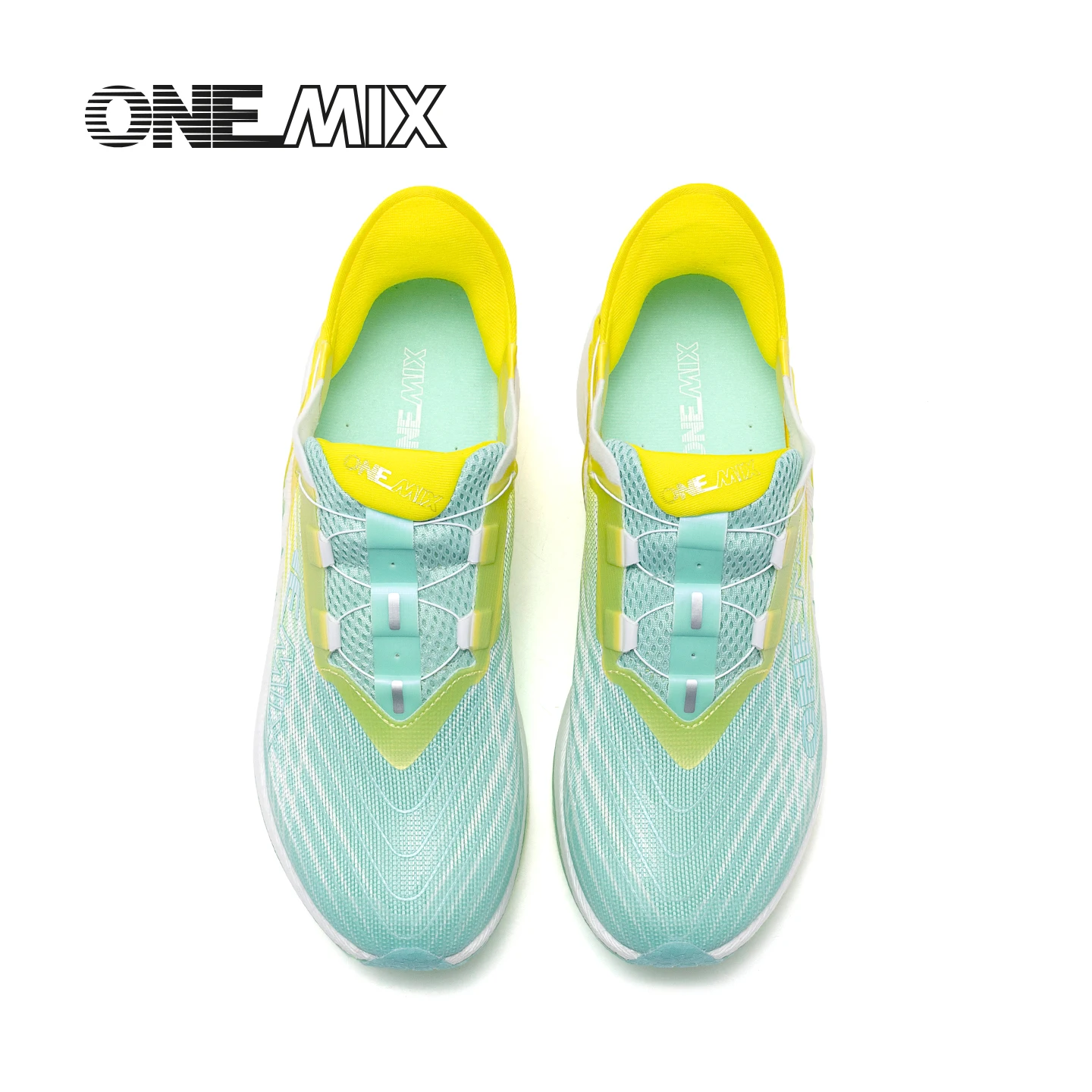 ONEMIX 2025 Nieuwe Carbon Plate Marathon Running Racing Schoenen Professionele Stabiele Ondersteuning Schokdemping Ultralichte Rebound Sneakers