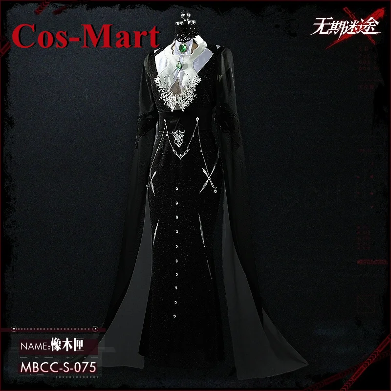 Cos-Mart-Caminho Jogo para Nowhere Oak Caso Cosplay Traje, lindo Uniforme Elegante, Role Play Roupas, Festa Atividade