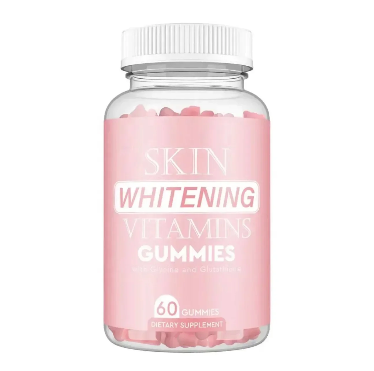 60pcs Glutathione Whitening, Collagen, Glowing, Anti-aging, Skincare, Shaping, Remove Melanin Antioxidant