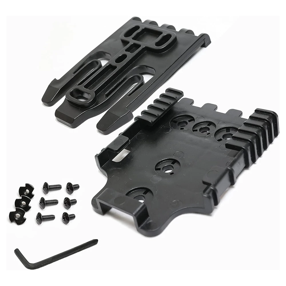 Kit QLS táctico para funda de pistola, accesorios, adaptador de funda de pistola, Kit de sistema de bloqueo rápido con polímero QLS 19 y 22, 2 uds.