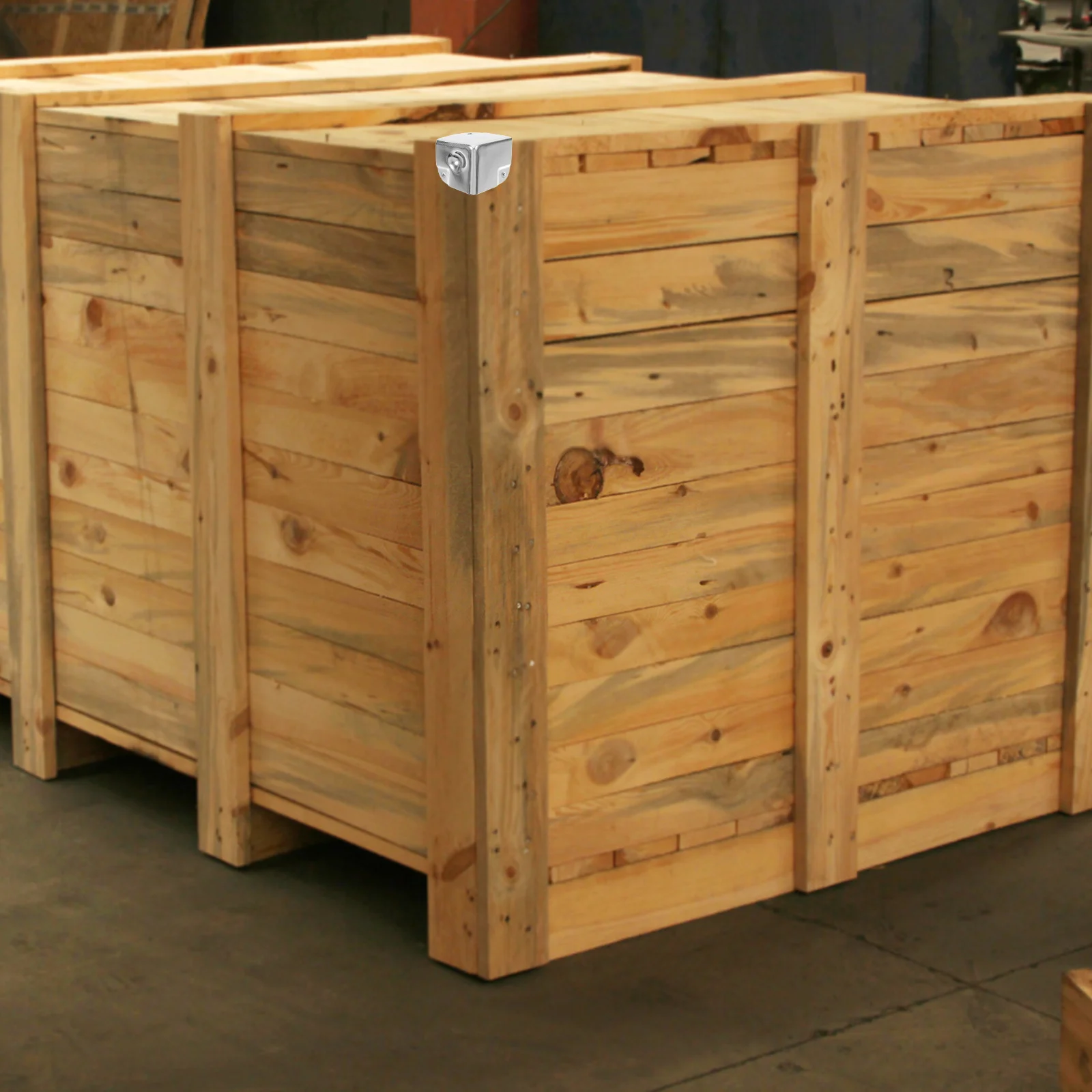 10Pcs 90-Degree Metal Corner Protectors Enhanced Edge Guard for Wooden Packaging Boxes Secure Packaging Protection Corner