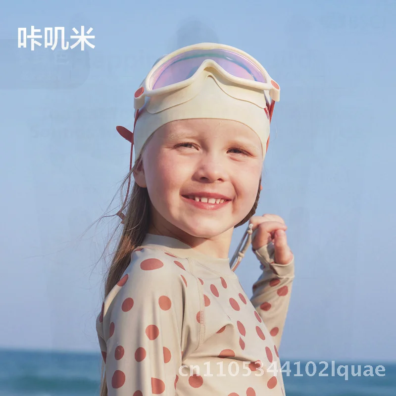 

KK Tree Большая оправа с защитой от УФ-лучей и запотевания Водонепроницаемые очки для плавания для детей HD Очки для дайвинга для мальчиков и девочек в различных условиях