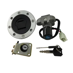 Fuel Gas Tank Cap Cover Ignition Switch Lock Seat Key For Suzuki GS500 GS 500 1989-2000 GSX400 GK79A Impulse 1994-1999