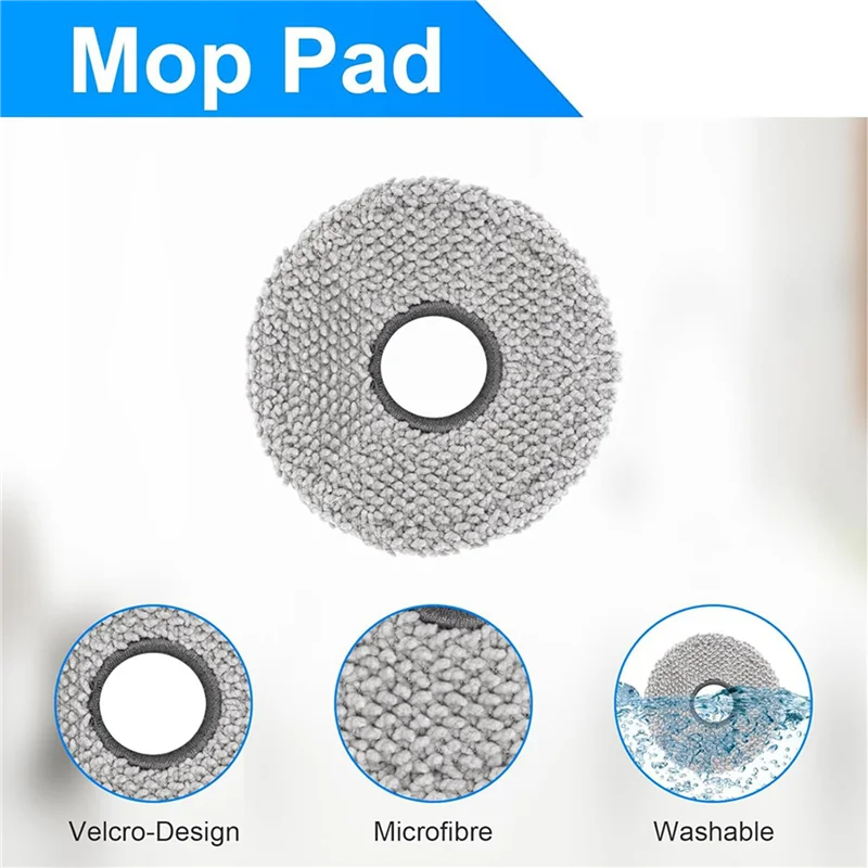

2025-2 Set For Roborock Q Revo Master Robot Vacuum Cleaner Main Side Brush Hepa Filter Mop Cloth Dust Bags Replacement Parts