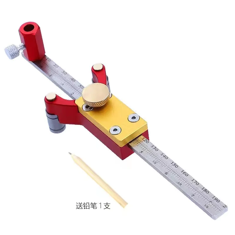 

2023 Precision Marking Gauge Parallel Line Drawing Height Measuring Ruler Woodworking Mark Scraper Wookworking DIY Hand Tool