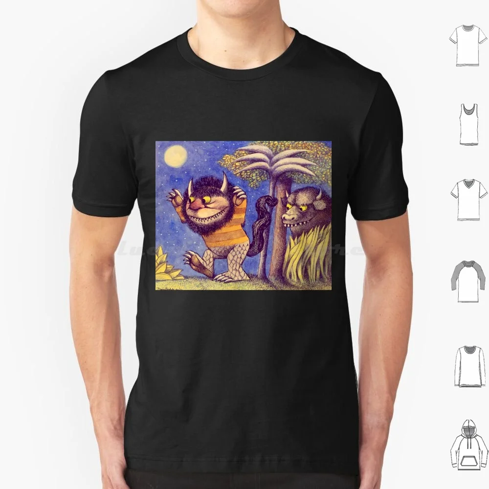 

Where The Wild Things Are Rumpus T Shirt Big Size 100% Cotton Where The Wild Things Are Rumpus Rumpus Wild Things Where The