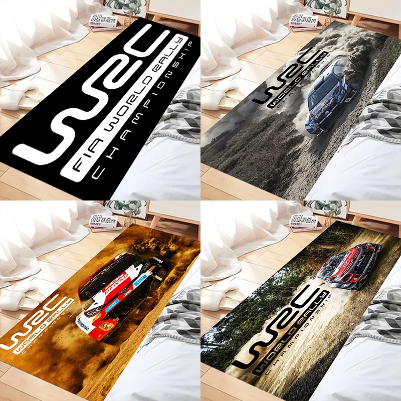 World Rally Championship WRC Pattern Carpet Living Room Bedroom Kitchen Bathroom Anti-Skid Area Rug Kids Bedroom Mats Home Decor