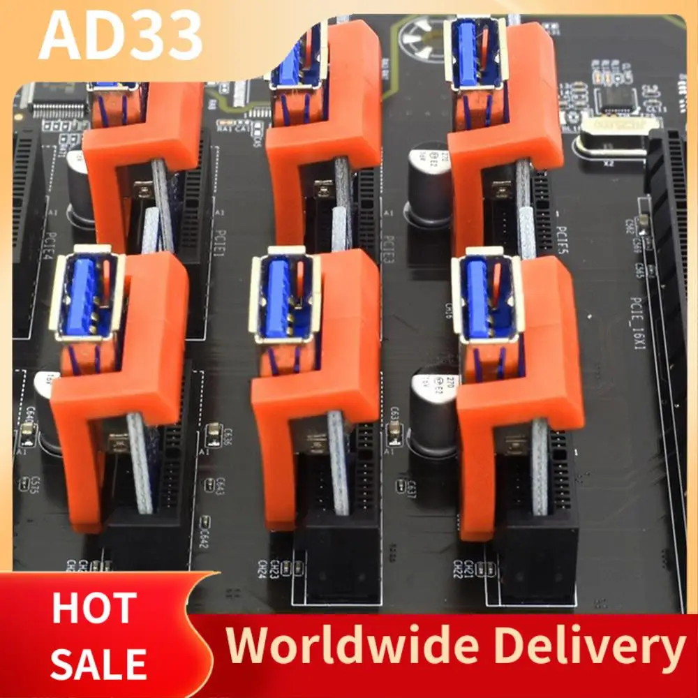 (Alta calidad) 20 piezas PCI-E Riser Card Retainer casillero de montaje Vertical PCIE 1X Solt Retainer para minería BTC Riser para tarjeta de vídeo