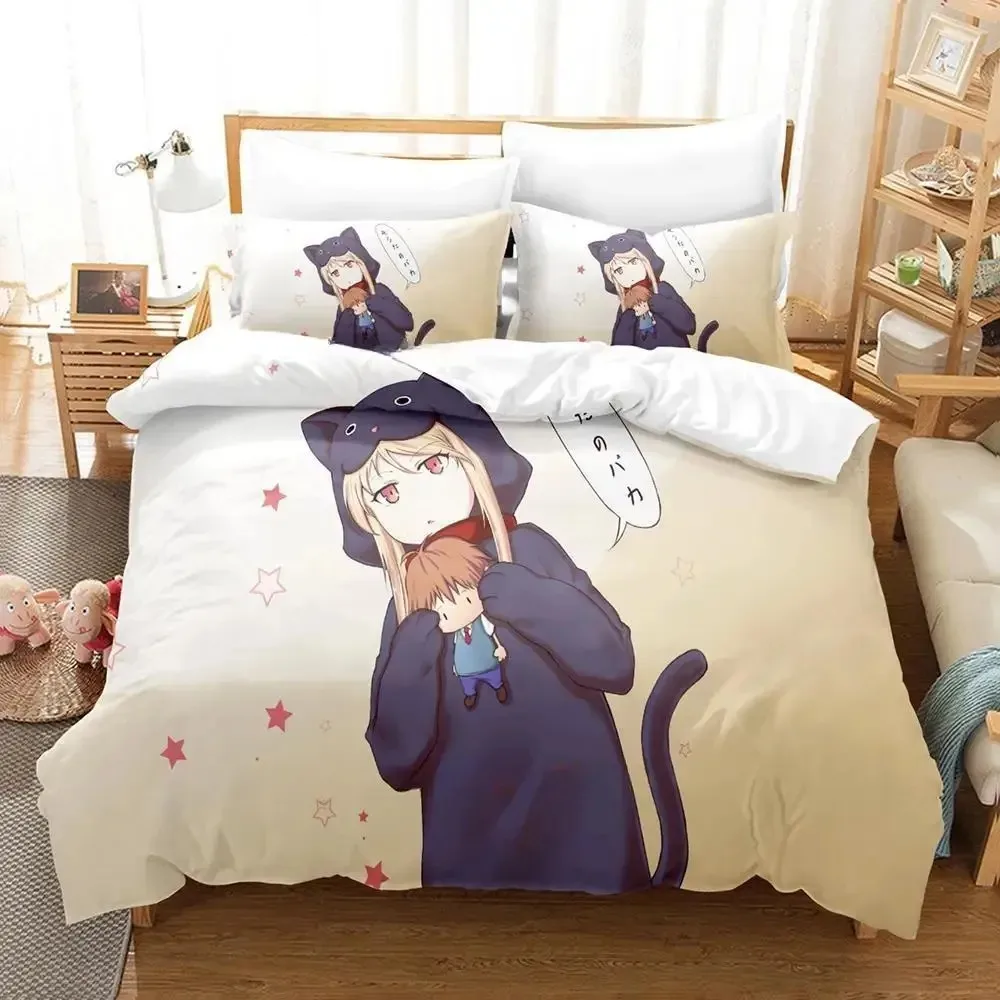 

Anime The Pet Girl Of Sakurasou Bedding Set Bedroom Soft Modern Bedspreads Comefortable Kids Duvet Cover Quilt Cover Pillowcase