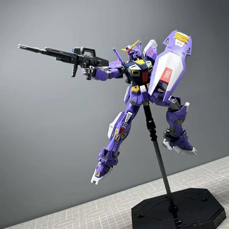 MG Series ประกอบหุ่นยนต์ F90 PB Limited Edition เดสก์ท็อปตกแต่งเครื่องประดับประกอบของเล่น 1/100 โรงรถชุดของขวัญ