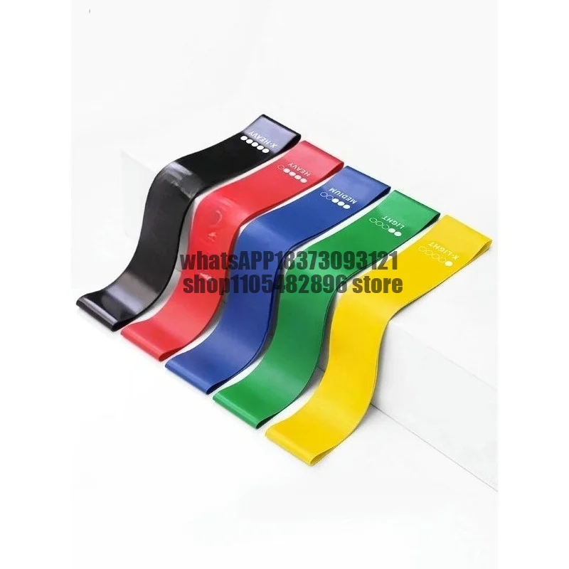 Elastic Band Fitness Men's and Women's Resistance Band Strength Training Yoga Stretching Buttocks Band