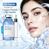 Soin Visage Sérum Ampoule Blue Copper Silk Peptide : Hydratation Profonde, Collagène, Adoucit, Lisse et Raffermit la Peau 3