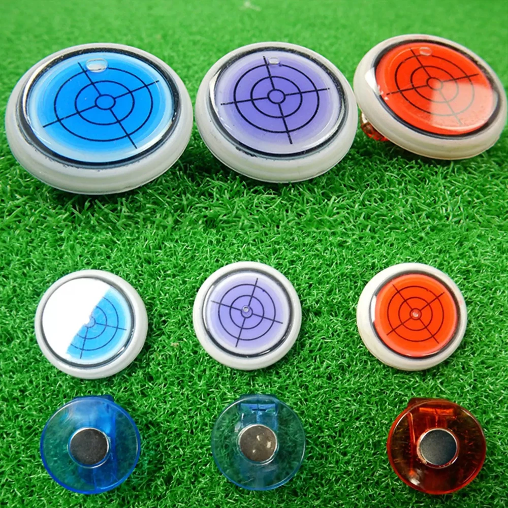 

Slope Putting Golf Marker Accessories Ball Marker Level Reading Golf Hat Clip Golf Level Marker Golf Level Hat Clip Slope Level