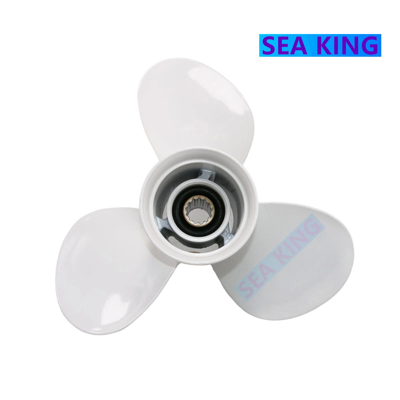 

3-Blade Propeller for Yamaha Outboard Motors, 20~60hp, Part 663-45954-01,11-3/4 x 10 Aluminum Alloy Boat Engine Part 13 Spline