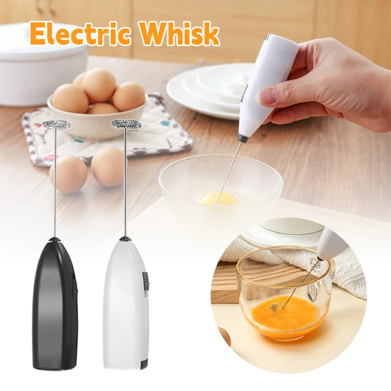 

Mini Electric Whisk Foamer Blender Wireless Coffee Whisk Mixer Handheld Egg Beater Cappuccino Frother Mixer Kitchen Whisk Tools
