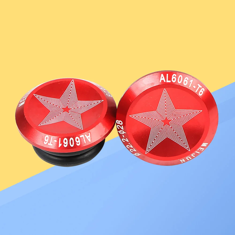 

Bicycle Bar Ends Aluminum Alloy 28Mm Outer 16Mm Inner Diameter For Road Mountain Bike Fixie Bikes Handlebar Plugs