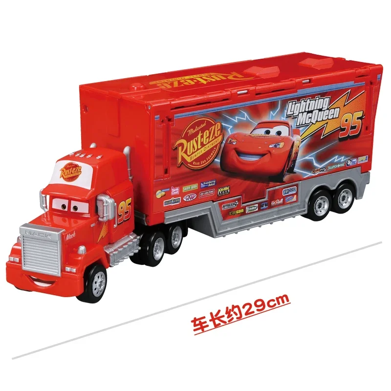 TAKARA TOMY Tomica Premium Disney Racing Uncle Mike Deformed Loading Transport Truck Mini Diecast Alloy Car Model Kids Toys Gift