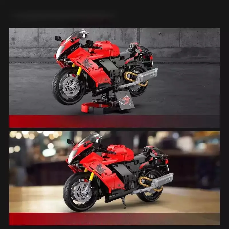 โมเดลรถจักรยานยนต์ญี่ปุ่น GSX1300R HAYABUSA ขนาด 1:6 แบบประกอบเอง ของเล่นสะสม