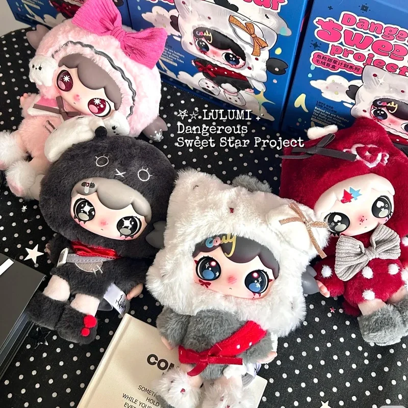 

Lulumi Dangerous Sweet Star Series Plush Blind Box Cute Stuffed Doll Keychain Pendant Bag Decoration Collectible Birthday Gift
