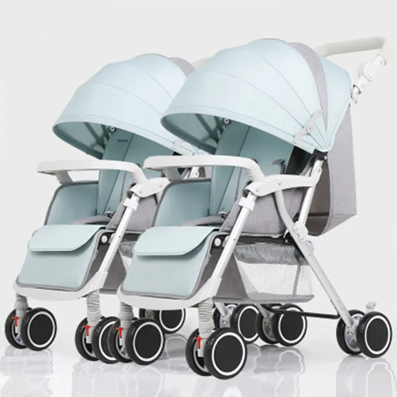 Poussette Double pour Bébé, Standard Européen, Bon Marché, Thaïlande