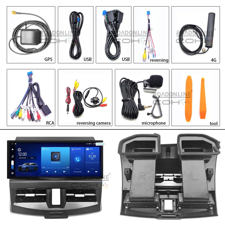 COHO For mazda 3 2010-2014 carplay Android 14 12.3inch 2400*896 2K