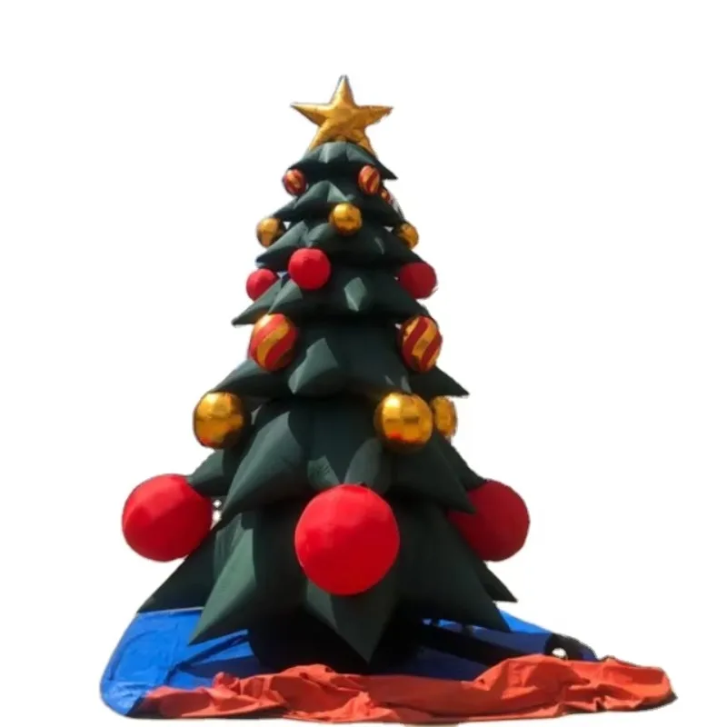 20Ft high  Balloon Giant Inflatable Xmas Tree inflatables christmas tree for festival decorations